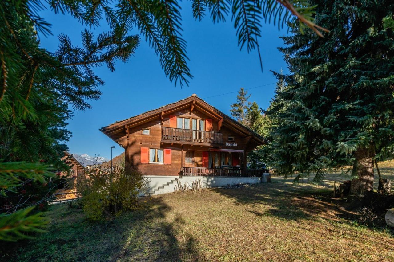 Apartament Chalet Bambi "Marchenhaft" Grächen Zewnętrze zdjęcie